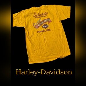 *0840 Harley Davidsont-shirt top Adults size L